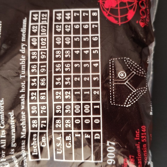 Vintage 1987 Jockey Classic White Briefs Mens Sz 34 Made In USA 3 Pack  NOS - Picture 9 of 9